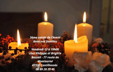 3ème veillée de l&rsquo;Avent 2025