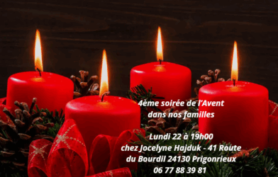 4ème veillée de l&rsquo;Avent 2025