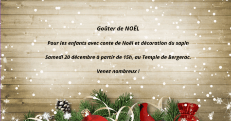 Goûter de Noël