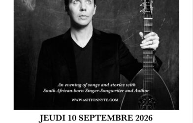 Concert: ASHTON NYTE  (OF THE AWAKENING) Jeudi 10 Septembre 2026 La Force – Temple de la Fondation John Bost 19h30 (ouverture des portes à 19h)